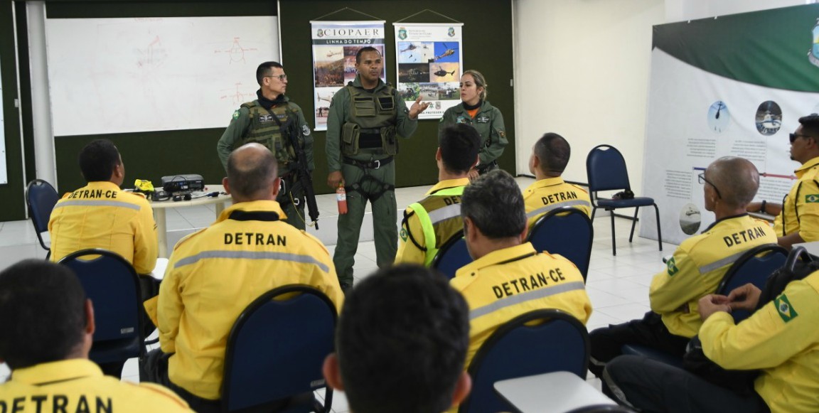 Ciopaer Da Sspds Participa De Treinamento Para Agentes De Tr Nsito Do