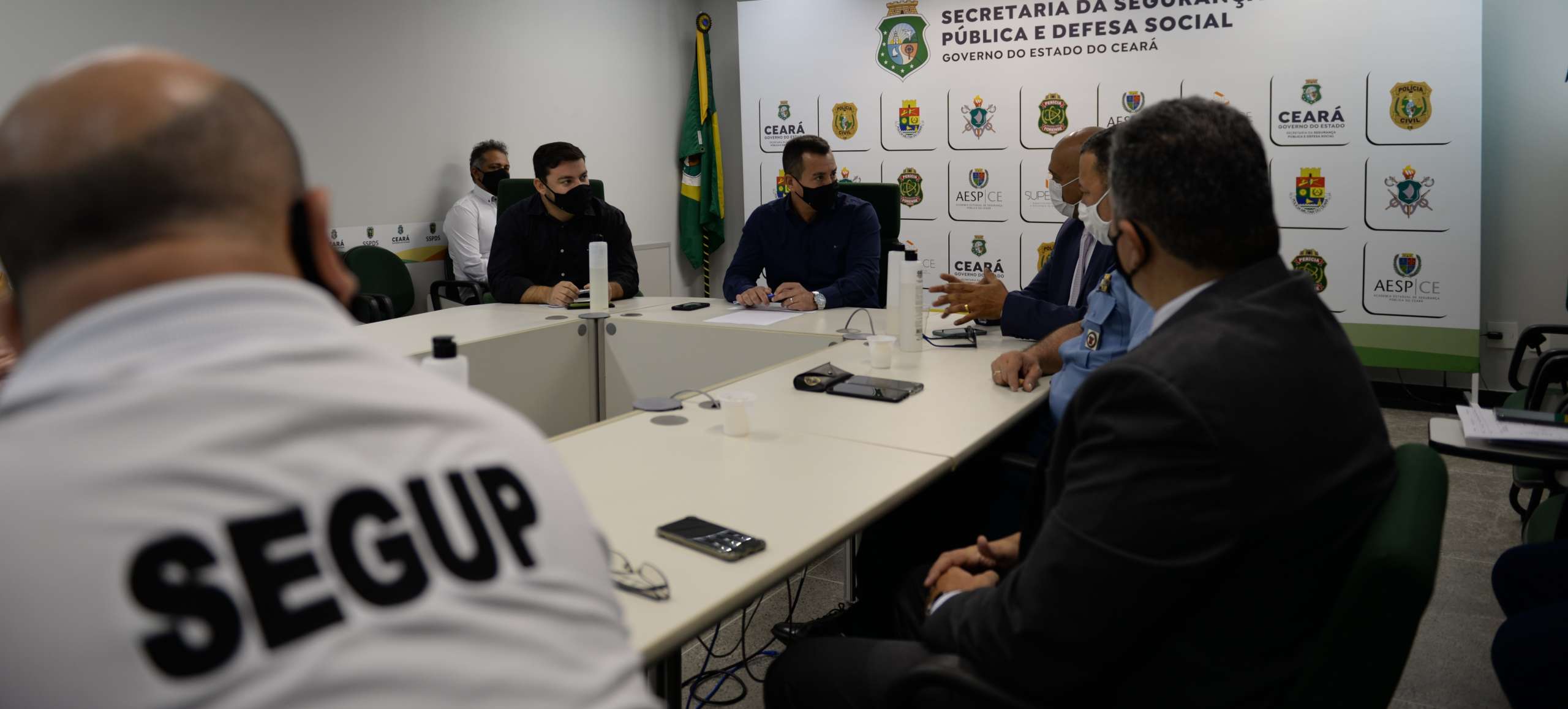 Sspds Ce Recebe Visita De Comitiva Do Par Para Conhecer A Es Adotadas