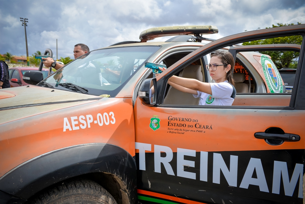 Aprovados no concurso da Polícia Civil treinam Técnicas Operacionais na