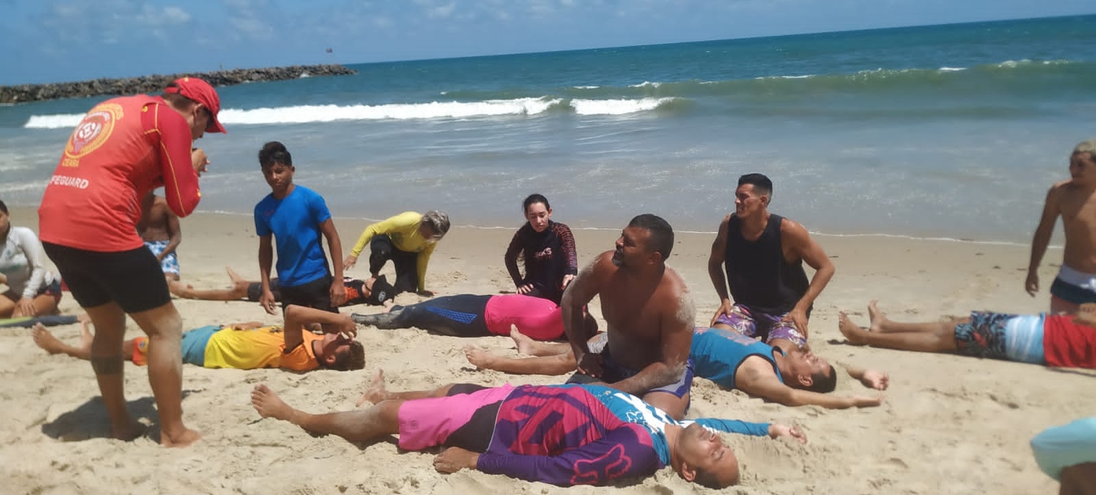 CBMCE Conclui Mais Uma Turma Do Projeto Surf Salva Em Fortaleza